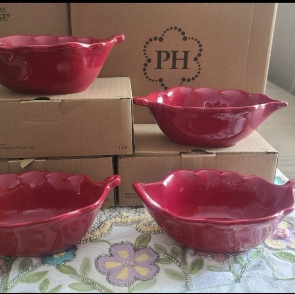 Princess House Kitchen Princess House Pavillion Berry Leaf Bolw